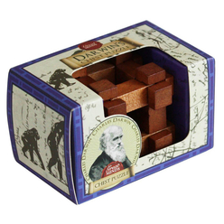 Professor Puzzle Great Minds Darwin’s Chest Ahşap Mini Puzzle - Thumbnail