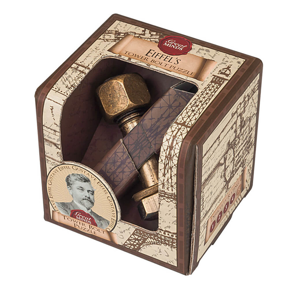 Professor Puzzle Great Minds Eiffel’s Tower Bolt Ahşap Puzzle