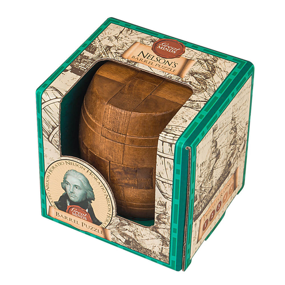 Professor Puzzle Great Minds Nelson’s Barrel Puzzle GM-10