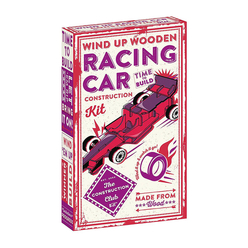 Professor Puzzle Wind Up Racing Car Puzzle PF-11 - Thumbnail