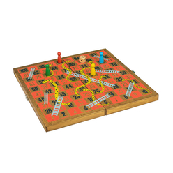 Professor Puzzle Wooden Games Merdivenli Yılan Oyunu - Thumbnail