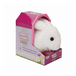 Sunman Puffy Friends - Puffy Friends Peluş Sevimli Tavşan Robbie Hareketli S00047141