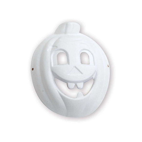 Puti Karton Maske Balkabağı 5145