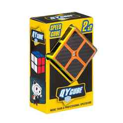 QY Toys - Qy Toys 2X2 Karbon Fiber Speed Küp 9223