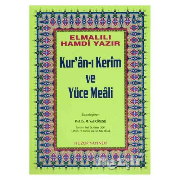 Rahle Boy Kur’an-ı Kerim ve Yüce Meali (Hafız Osman Hattı)