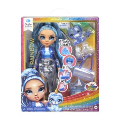 Rainbow High Skyler - Parlak Slime ve Evcil Hayvan Serisi Bebeği 120216 - Thumbnail