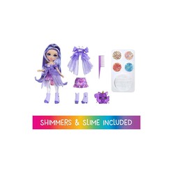 Rainbow High Violet - Parıltılar ve Slime Serisi Bebeği 122425 - Thumbnail