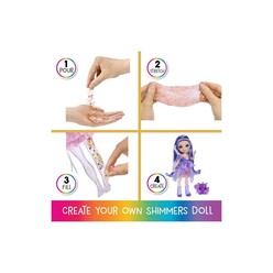 Rainbow High Violet - Parıltılar ve Slime Serisi Bebeği 122425 - Thumbnail