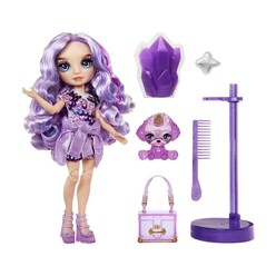 Rainbow High Violet - Parlak Slime ve Evcil Hayvan Serisi Bebeği 120223 - Thumbnail