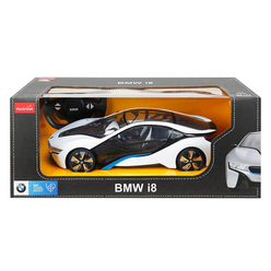 Rastar BMW I8 Uzaktan Kumandalı Işıklı Araba 1:14 Ölçek S00049600 - Thumbnail