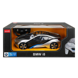 Rastar BMW I8 Uzaktan Kumandalı Işıklı Araba 1:14 Ölçek S00049600 - Thumbnail