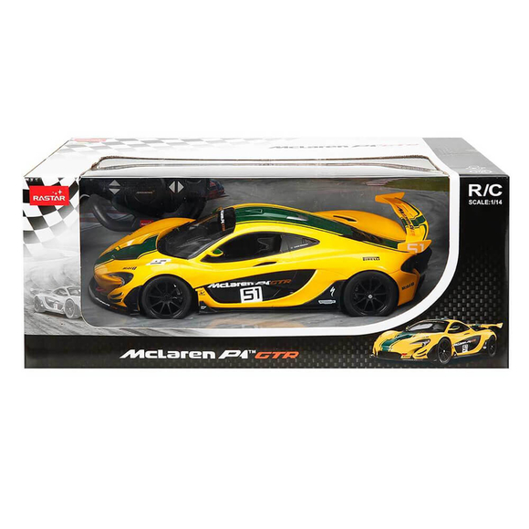 Rastar Mclaren P1 GTR Uzaktan Kumandalı Işıklı Araba 1:14 Ölçek S01075000