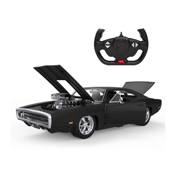 Rastar Uzaktan Kumandalı 1:16 Dodge Charger R:T With Engine Version 2.4Ghz. Siyah S00099010