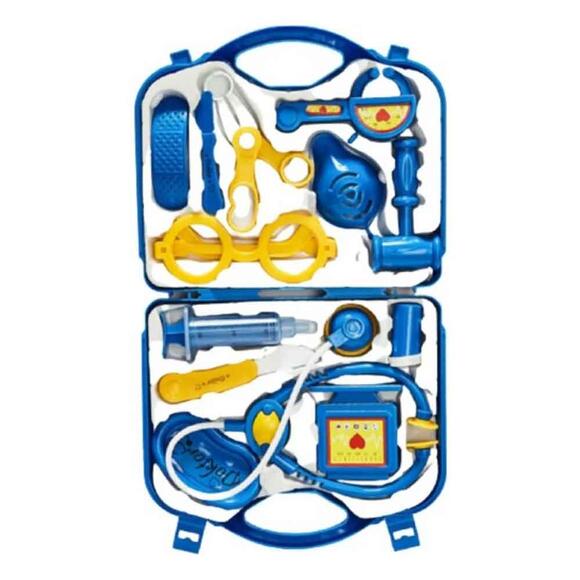 Rastplay Doktor Set Çantalı Stantla Sunum PVC Kaplama Mavi