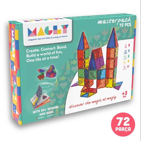 Rastplay Magly 72 Parça Manyetik