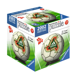 Ravensburger 3D Puzzle Dünya Kupası Futbol Topu 54 Parça 119370 - Thumbnail
