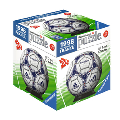 Ravensburger 3D Puzzle Dünya Kupası Futbol Topu 54 Parça 119370 - Thumbnail