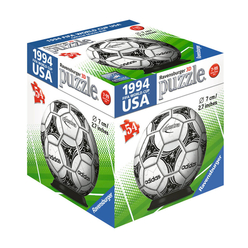 Ravensburger 3D Puzzle Dünya Kupası Futbol Topu 54 Parça 119370 - Thumbnail