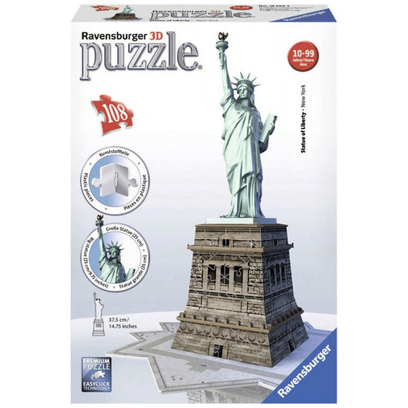 Ravensburger 3D Puzzle Özgürlük Anıtı 125845