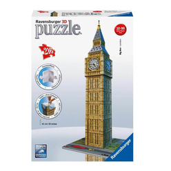 Ravensburger Big Ben Saat Kulesi 216 Parça 3D Puzzle 125548 - Thumbnail