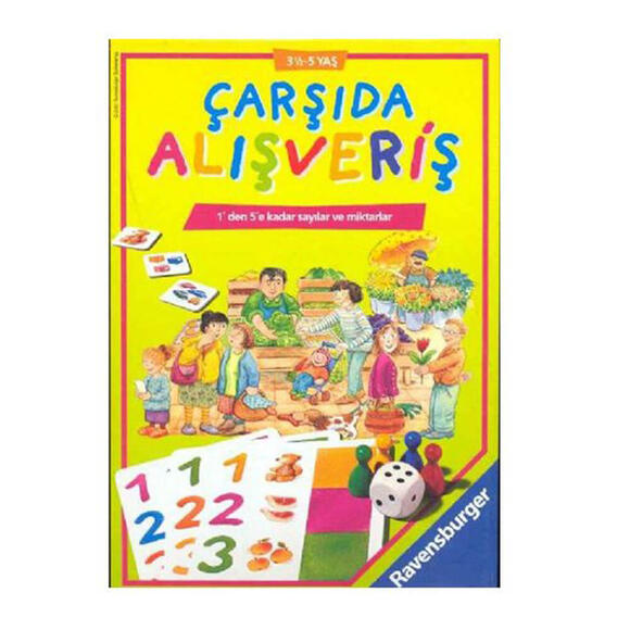 Ravensburger Çarşıda Alışveriş Kutu Oyunu 245444