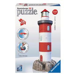Ravensburger Deniz Feneri 216 Parça 3D Puzzle 125654 - Thumbnail