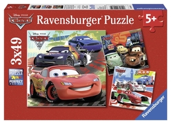 Ravensburger Disney Cars 2 3’lü 49 Parça Puzzle 92819 - Thumbnail