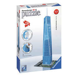 Ravensburger Dünya Ticaret Merkezi 216 Parça 3D Puzzle 125623 - Thumbnail