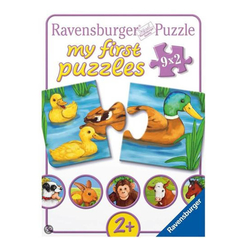 Ravensburger Hayvanlar 9X2 Parça Puzzle 73313 - Thumbnail