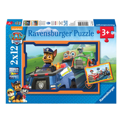 Ravensburger Paw Patrol 2x12 Parça Puzzle 75911 - Thumbnail