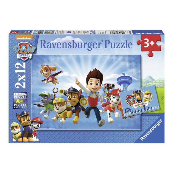 Ravensburger Paw Patrol Puzzle 2x12 Parça 75867