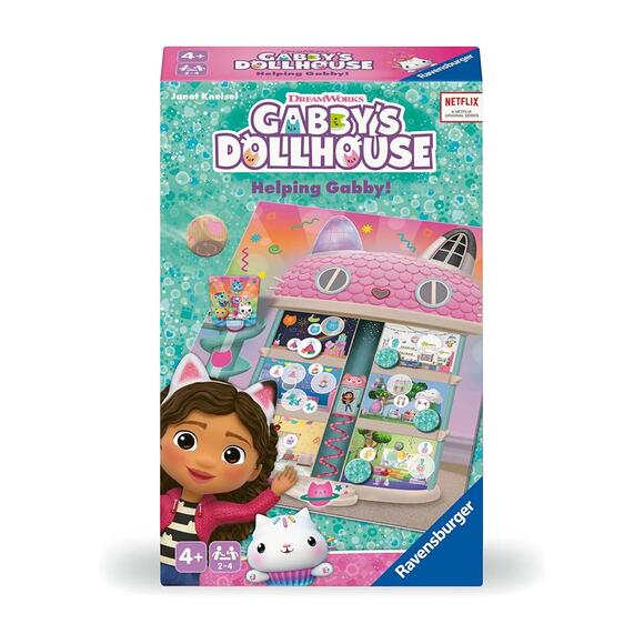 Ravensburger Seyahat Boy Kutu Oyunu Gabby’s Dollhouse 248100