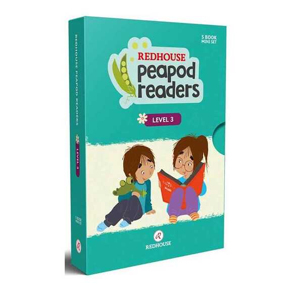 Redhouse Peapod Readers İngilizce Hikaye Seti 3 - Kutulu Başlangıç: Beginner - Pre A1