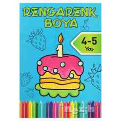 Doğan Egmont - Rengarenk Boya - Mavi Kitap (4/5 Yaş)