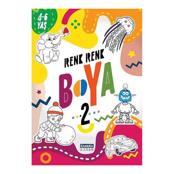Renk Renk Boya 2 (4-6 Yaş)