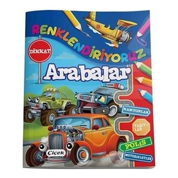 Renklendiriyoruz - Arabalar