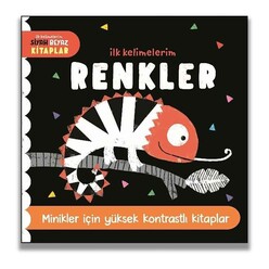 Renkler - İlk Kelimelerim Siyah Beyaz Kitaplar - Thumbnail