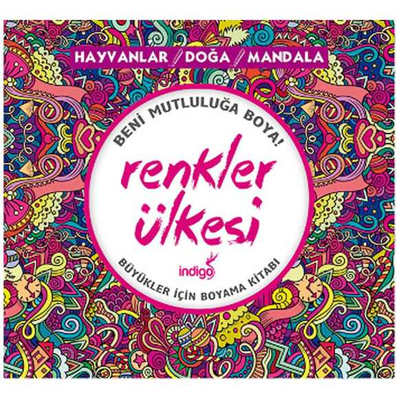 Renkler Ülkesi Hayvanlar - Doğa – Mandala