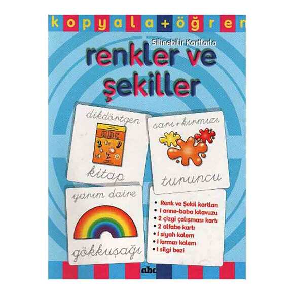 Renkler ve Şekiller (Kopyala+Öğren)