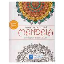 Renklerin Gizemi - Mandala Her Yaş İçin Boyama Kitabı - Thumbnail