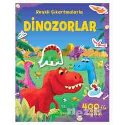 Renkli Çıkartmalarla Dinozorlar - Thumbnail