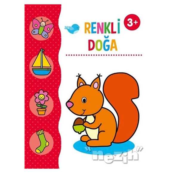 Renkli Doğa - Boyama Kitabı