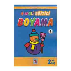 Renkli Eğitici Boyama - 1 2+ Yaş - Thumbnail