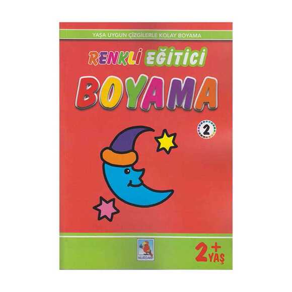 Renkli Eğitici Boyama - 2 2+ Yaş