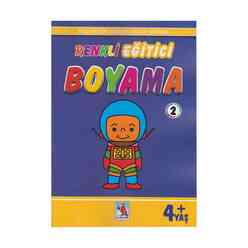 Renkli Eğitici Boyama - 2 4+ Yaş - Thumbnail