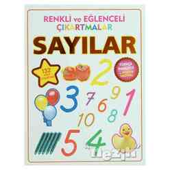 Renkli ve Eğlenceli Çıkartmalar - Sayılar (Numbers) - Thumbnail