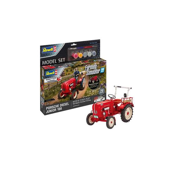 Revell Gift Set Model Set Junior 108 Farming Simulator Edition 67823