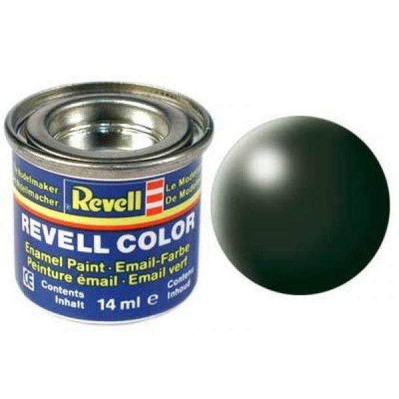 Revell Maket Boyası 14 ml Koyu Yeşil Silk 32363