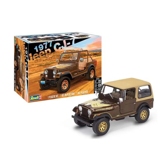 Revell Model Kit Araba 77 Jeep CJ 14547