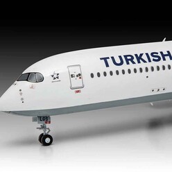 Revell Model Kit Uçak THY Airbus A350-900 3773 - Thumbnail